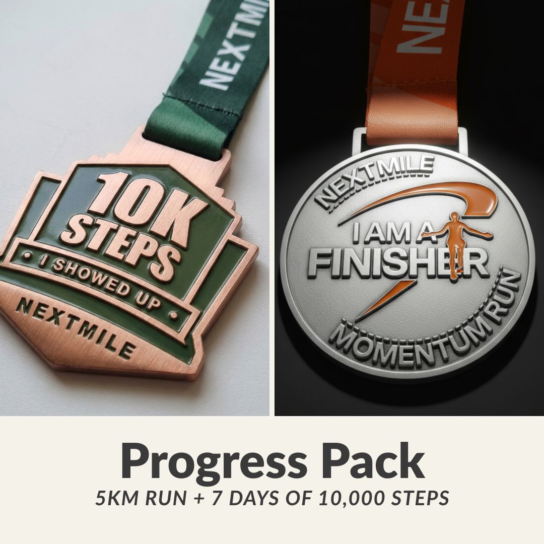 Progress Pack (5KM Run + 10,000 Steps Challenge)