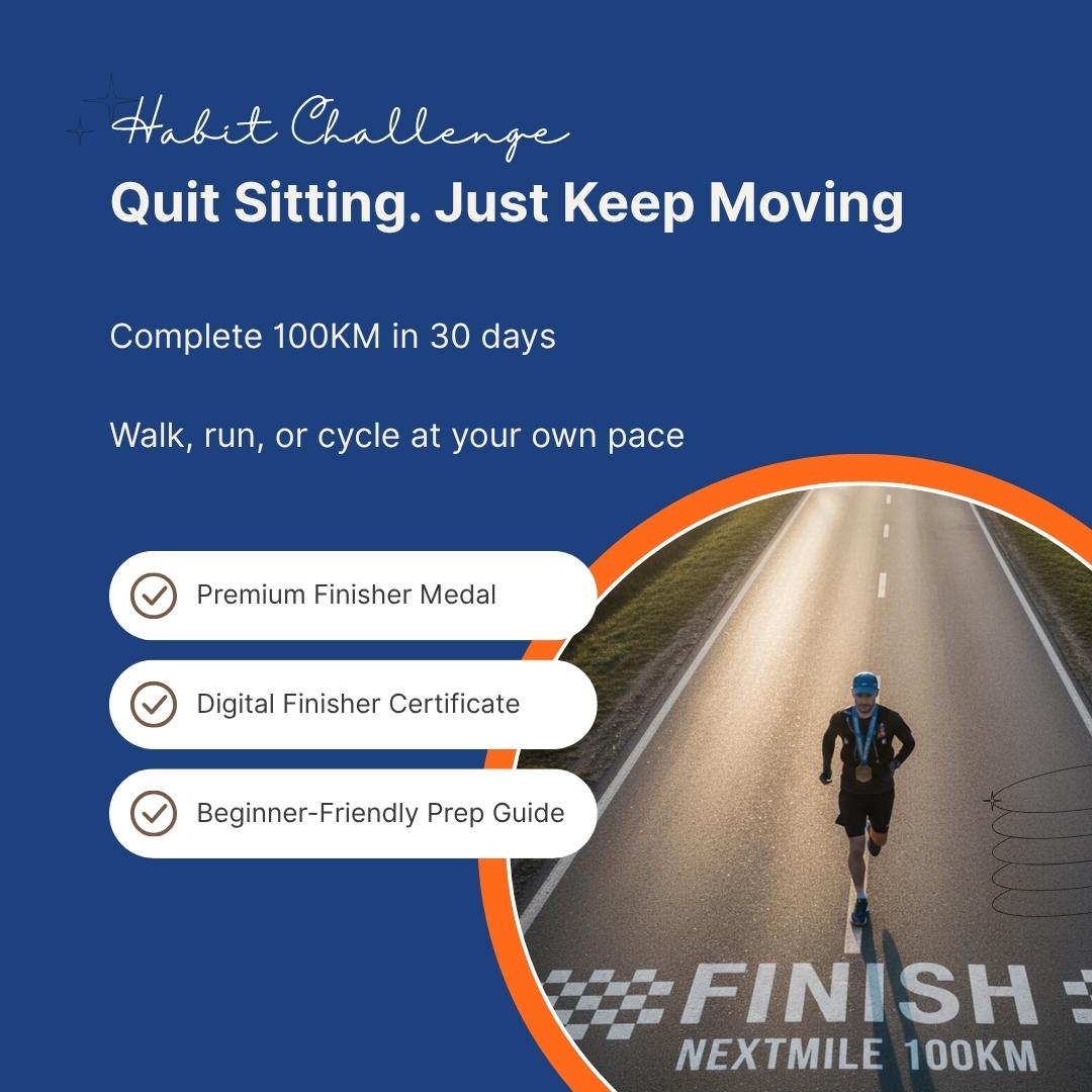 100KM in 30 Days Challenge