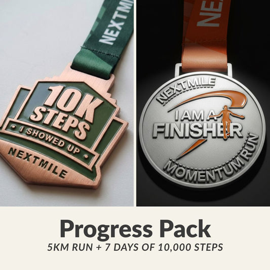 Progress Pack (5KM Run + 10,000 Steps Challenge)