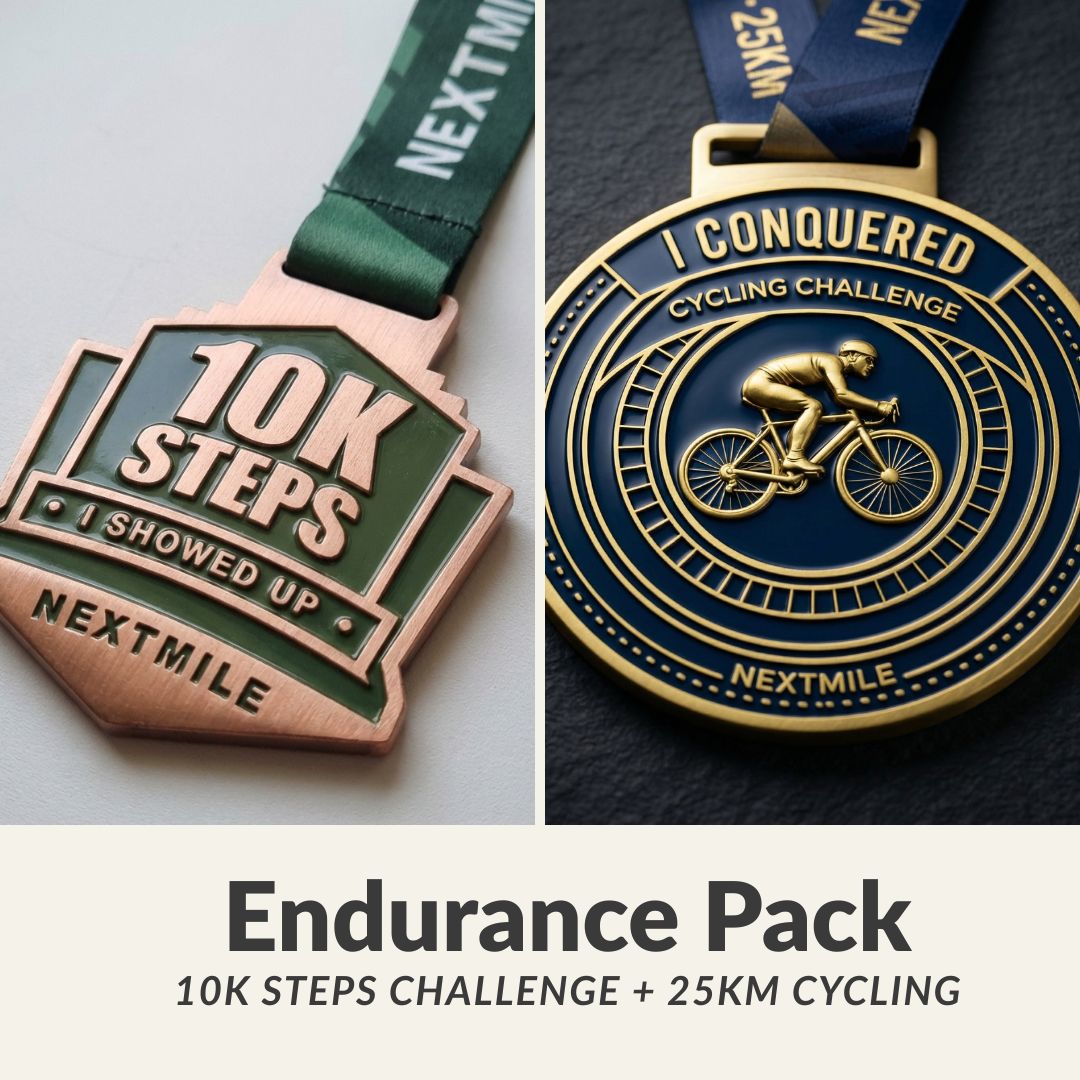 Endurance Pack (10K Steps Challenge + 25KM Cycling)