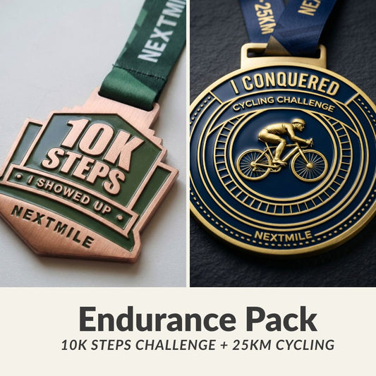 Endurance Pack (10K Steps Challenge + 25KM Cycling)