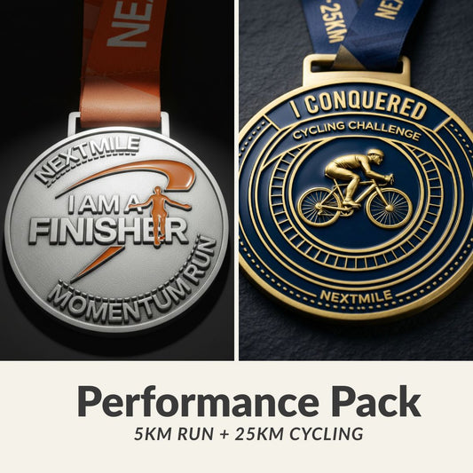 Performance Pack (5KM Run + 25KM Cycling)