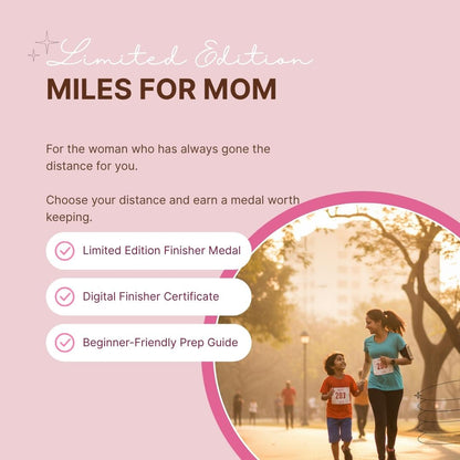 Miles for Mom | Virtual Run & Ride Challenge