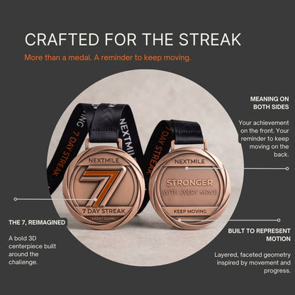STREAK 7 | 7-Day Consistency Challenge | Run, Walk, Ride