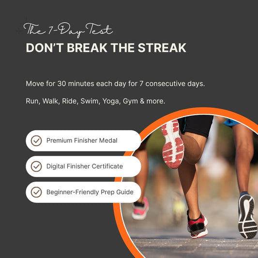 STREAK 7 | 7-Day Consistency Challenge | Run, Walk, Ride