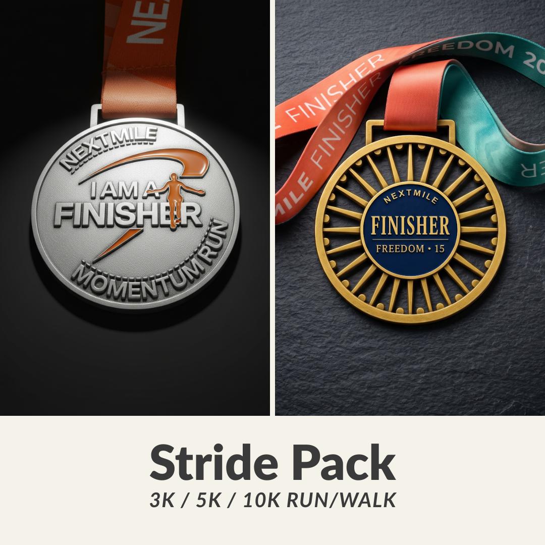 Stride Pack (3K / 5K / 10K Run/Walk)